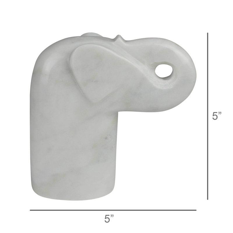 Éléphant, marbre