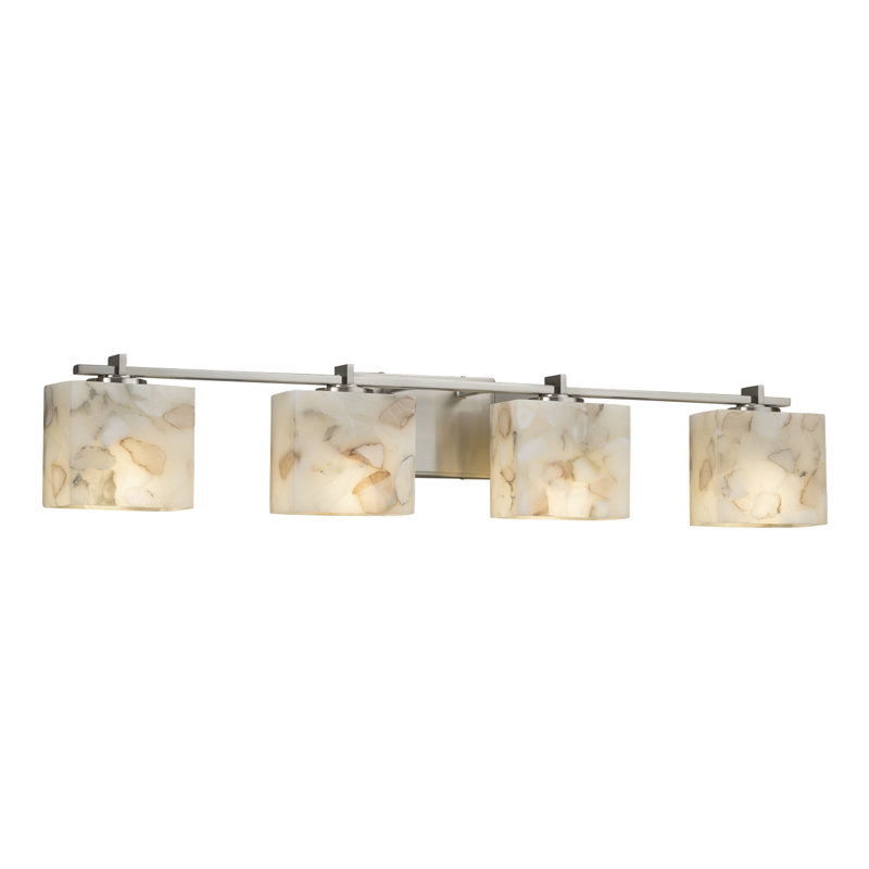 Bouzoun 4 - Light Dimmable Bath Bar, Brushed Nickel