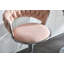 Ensemble de 2 tabourets de bar, avec repose-pieds chromé et base pivotante en velours à hauteur réglable et tabouret de bar simple chromé-501239479