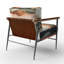 Chaise d'appoint Desert - fauteuil Burnt Sage Horizon-1580806283