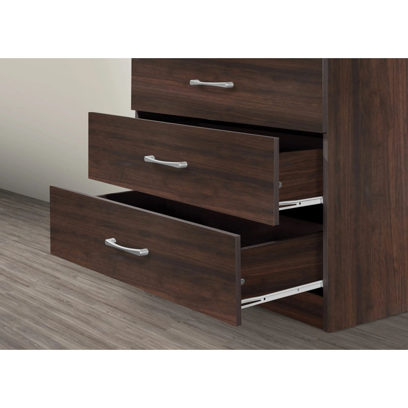 Commode 7 tiroirs Conor, Espresso