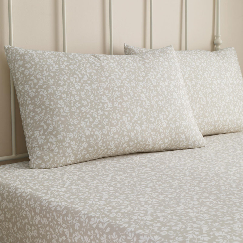 Tess Cotton Blend Sheet Set, Kingsize (5'), Natural