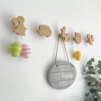 Gabija Solid Wood Wall Wall Hook