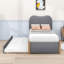 Lit plateforme tapissier avec gigogne Jankell-1061753711-1061753709