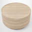 Table basse à tambour en bois-1980759894