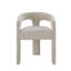Chaise d'appoint en chenille (ensemble de 2)