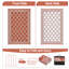 Tapis d'extérieur imperméable à l'eau Patio Tapis de paille en plastique réversible Tapis de camping rétro-1965257267-1965257271