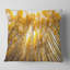 Coussin d'automne imprimé forêt d'automne en bambou - jaune-29456727-29456723