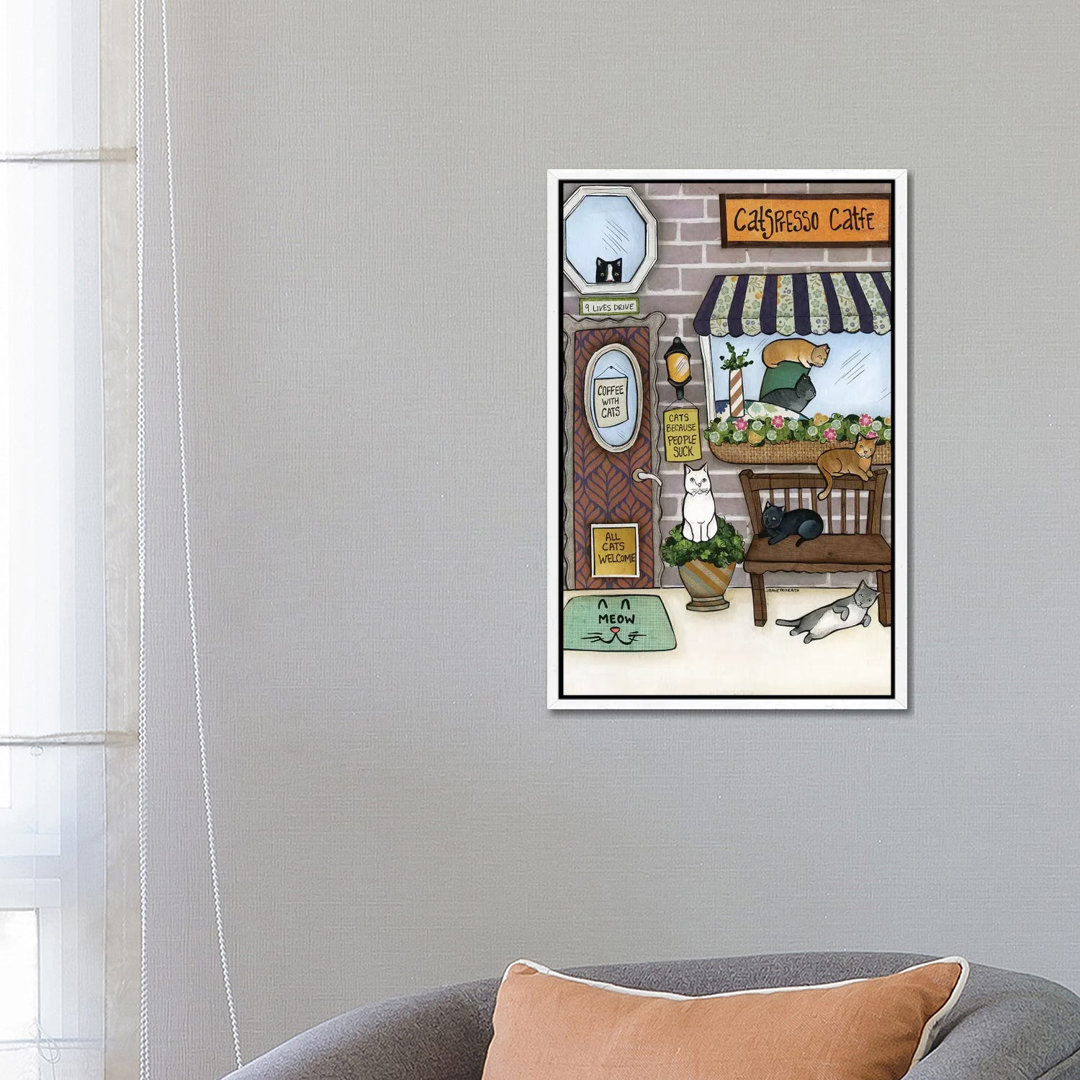 Cats by Jamie Morath - Print on Canvas