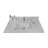 Myhomekeepers 26.83'' White Stone Rectangular Bathroom Sink
