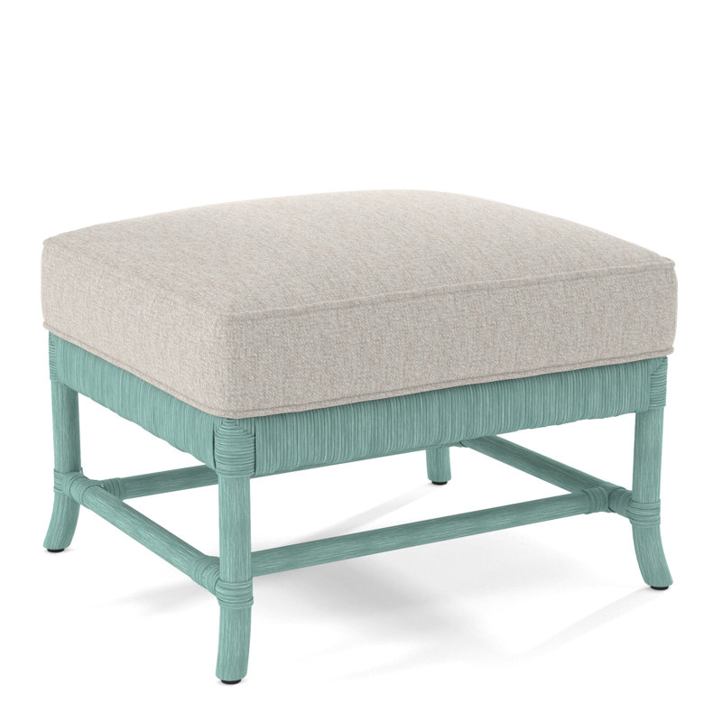 Lafayette Ottoman, Natural, Snow Crypton Performance; 0884-91