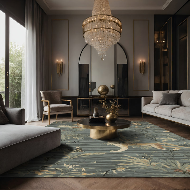 Tapis brun soyeux et moelleux, Tapis de couloir 2 pi x 4 pi