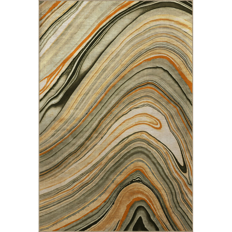 Tapis rectangulaire Vittorina, Rectangle 5 pi x 7 pi 7 po