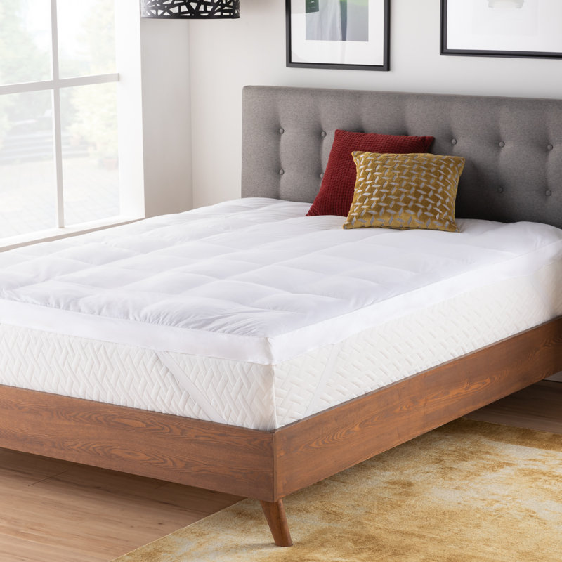 Surmatelas en duvet artificiel 3 po, Double