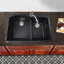 Plymouth 33'' L Double Basin Kitchen Sink-18388706