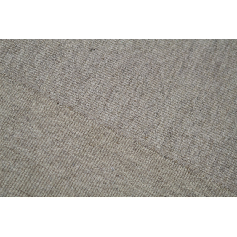 Tapis beige noué à la main de haute qualité