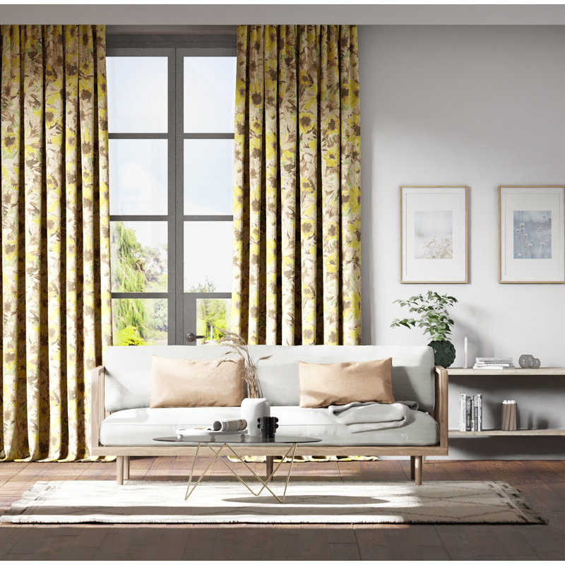 Helianthus Fabric, Sunflower/Grass/Awakening 