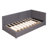 Upholstered Daybed With 2 Storage Drawers Sofa Bed Frame No Box Spring Needed, Linen Fabric-2006504899