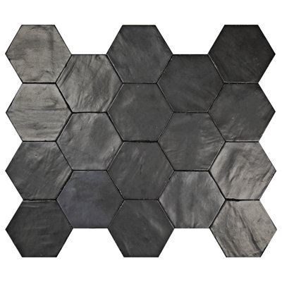 Geometric Hexagon 6" x 6" Porcelain Wall & Floor Tile