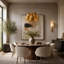 4 - Light LED Chandelier
