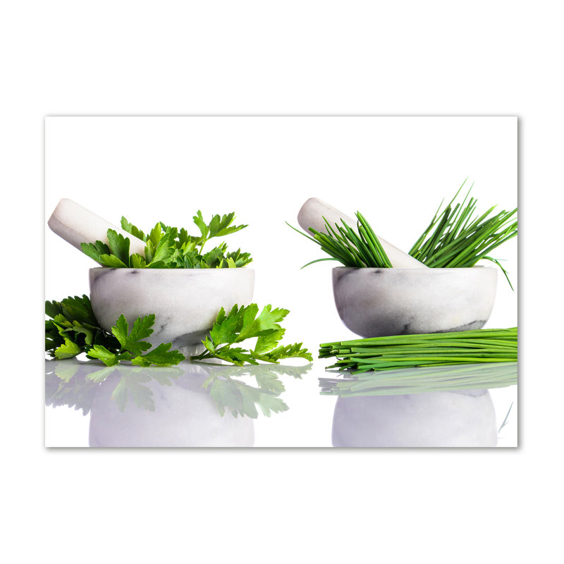 Herbs - No Frame Print on Canvas