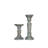 9'' H Wood Tabletop Candlestick