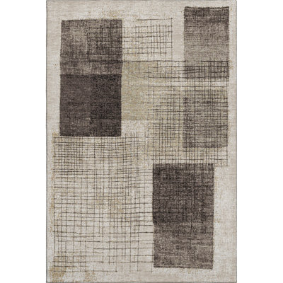 Premium Machine Washable Mayfield Geometric Rug