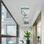 Plafonnier encastré carré moderne Kingsbridge Chrome-339793079