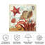 Toile d'extérieur Menyauthe Art Licensing Studio «Shell Collector Ocean»-87945063