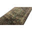 Hand-Knotted High-Quality Green and Gold Runner