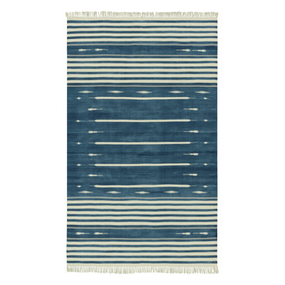 Dhuree Cotton Striped Area Rug