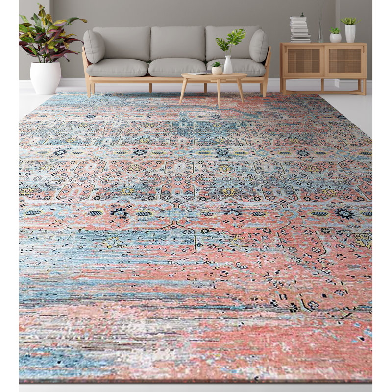 Geometric Area Rug, Rectangle 8' x 10'
