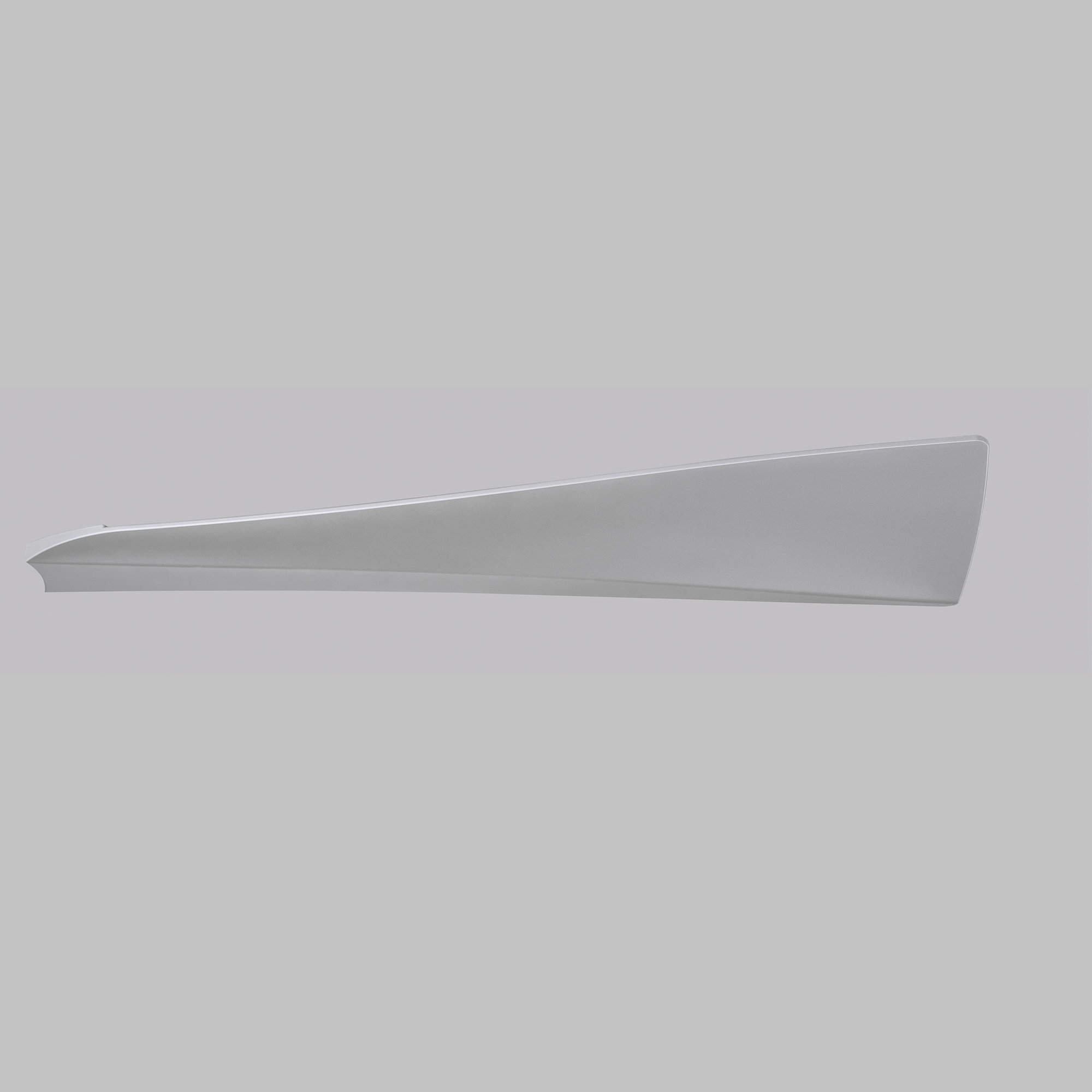 Mirage 60'' 3 Blade Ceiling Fan, 52", Brushed Steel/Silver