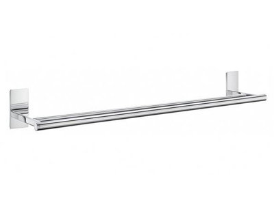 Wall mounted double towel bar-