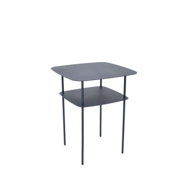Gail End Table, Blue, Metal Blue
