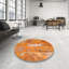 Tapis contemporain jaune-793349943