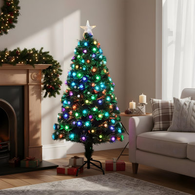 Lighted Artificial Christmas Tree