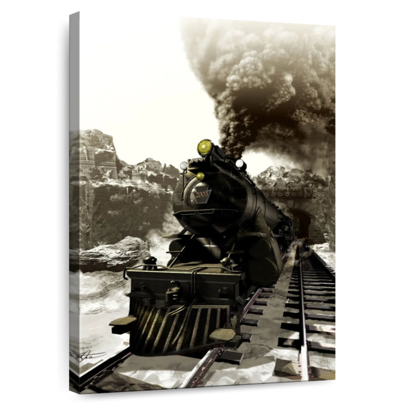Mehar Railroad Tycoon 3, 24" H x 16" W