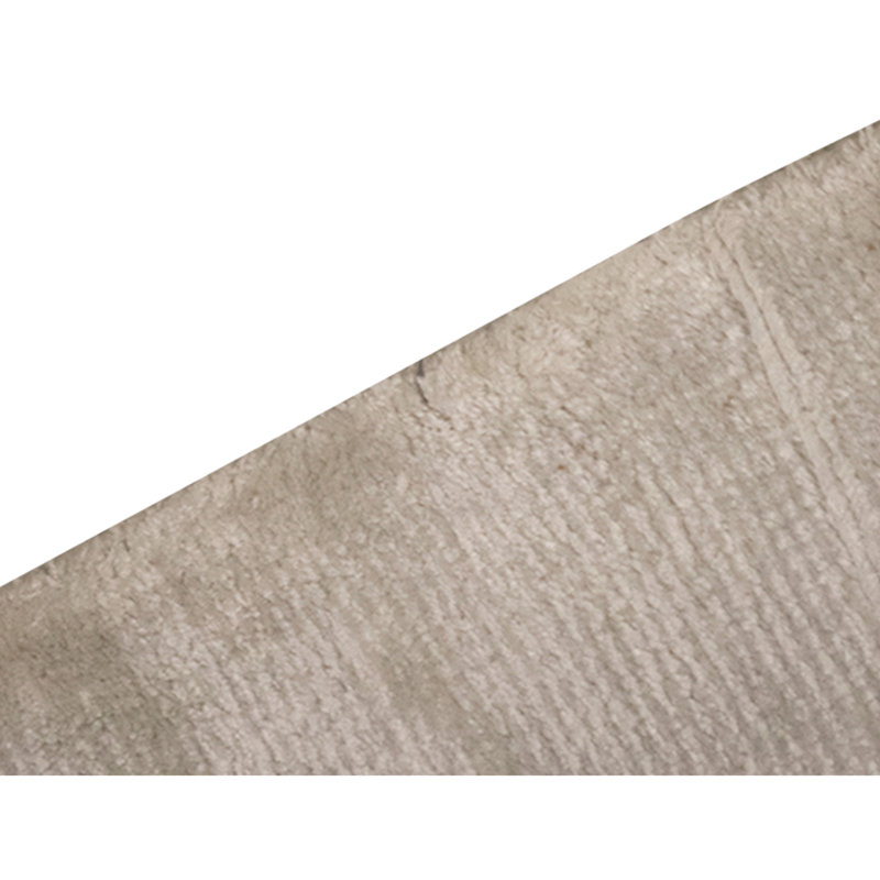 Hand Knotted Silk Area Rug in Olive