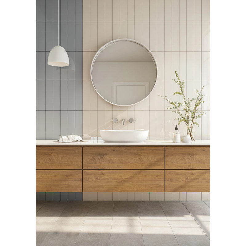 Trottoir Tide II 4 x 12, Gris