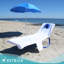 Conçu pour s'adapter aux chaises longues de plage Cutsom