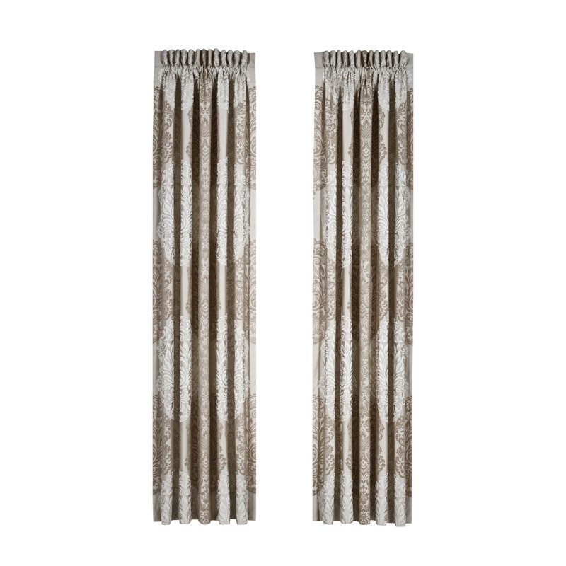 La Scala Polyester Curtain, 50" W x 84" L