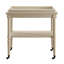 Frisco Rectangular Bar Cart with Caster Wheels-1755020581