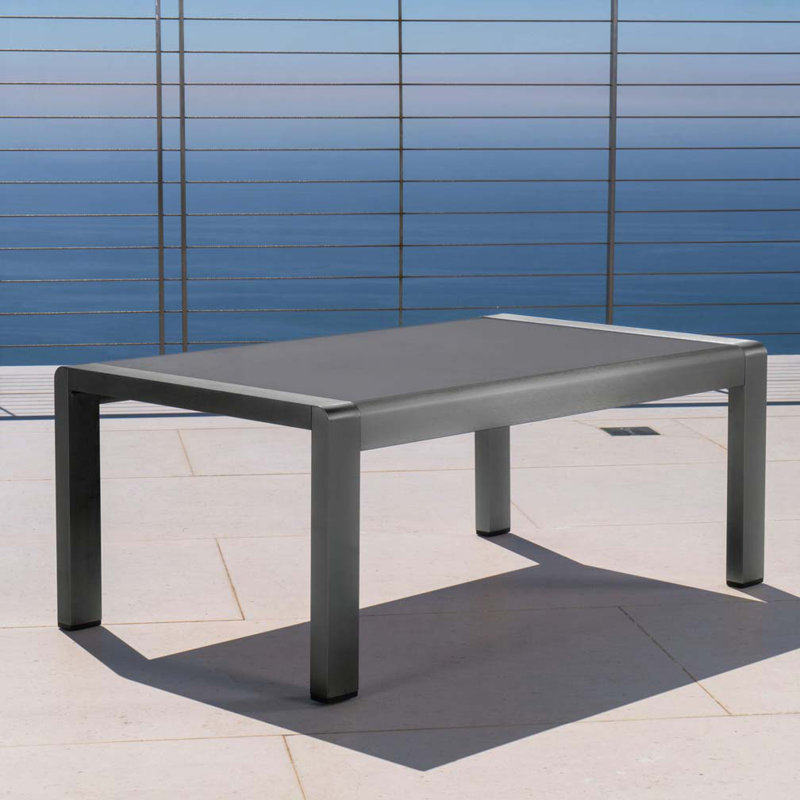 Table basse d'extérieur, Gris