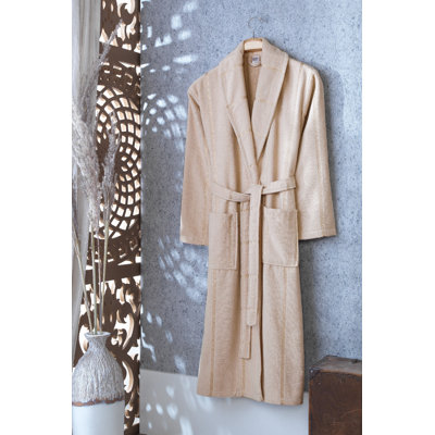 Peignoir mi-mollet 100% coton Boey