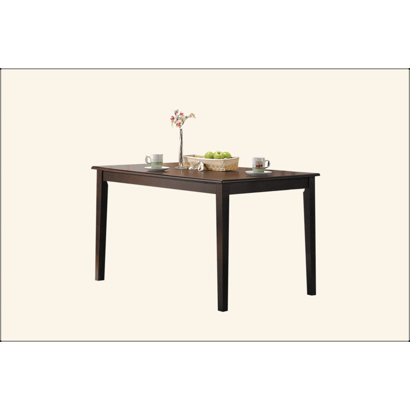 Cardiff Espresso Finish Dining Table