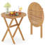  2 tables d'appoint pour l'extérieur avec plateau à lattes et table basse en X-714927527