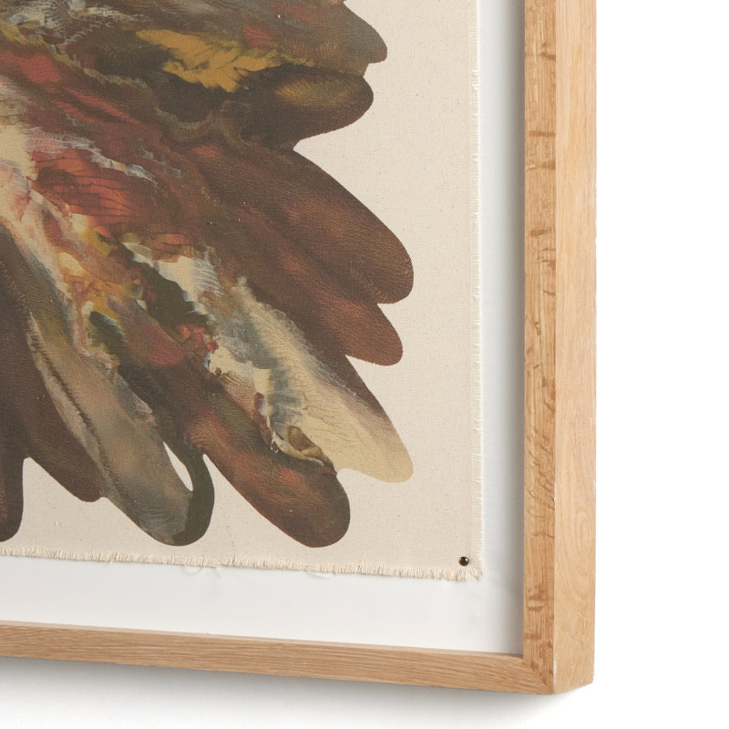 Rorschach Earth Painting by Orfeo Quagliata, 48" H x 36" W