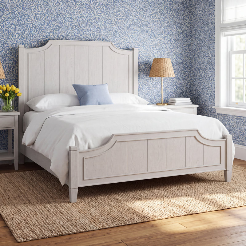 Pilger Lott Solid Wood Standard Bed, Queen