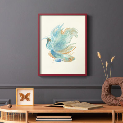 Betta I Framed Print - Solid Wood